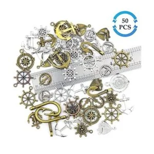 JIALEEY Dijes de ancla náutica para timón brújula de