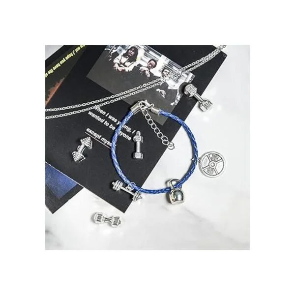 JIALEEY Sports Charms Collection Mancuernas mixtas con_5