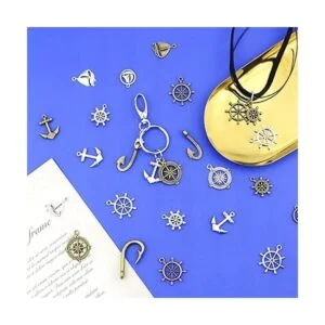 JIALEEY Dijes de ancla náutica para timón brújula de