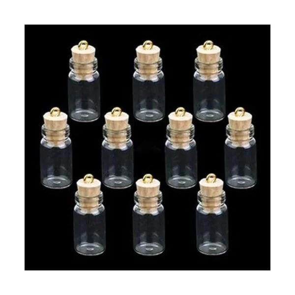 IDEALSV Mini ganchos pequeños con rosca para ojos color