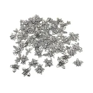 81PCS Aleación Abeja Abalorio de abeja JIALEEY Antiguo_3