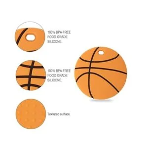 Mordedor de silicona para bebé juguetes sensoriales para_2