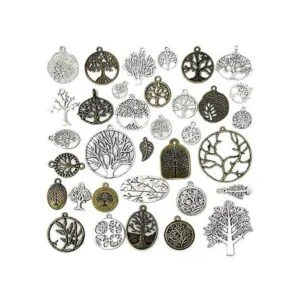 JIALEEY 35 dijes mixtos de árbol de la vida para hacer y_1