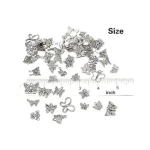 JIALEEY Dijes de mariposa para hacer joyas y manualidades_5