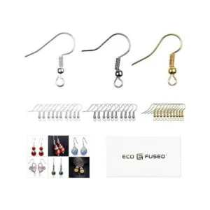 EcoFused Ganchos para aretes de 0.709 in 300 unidades