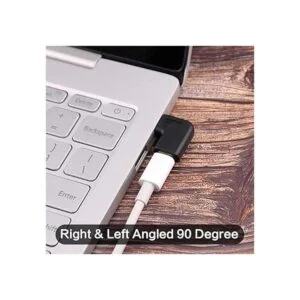 Oxsubor Adaptador USB C macho a hembra tipo C ángulo de_6
