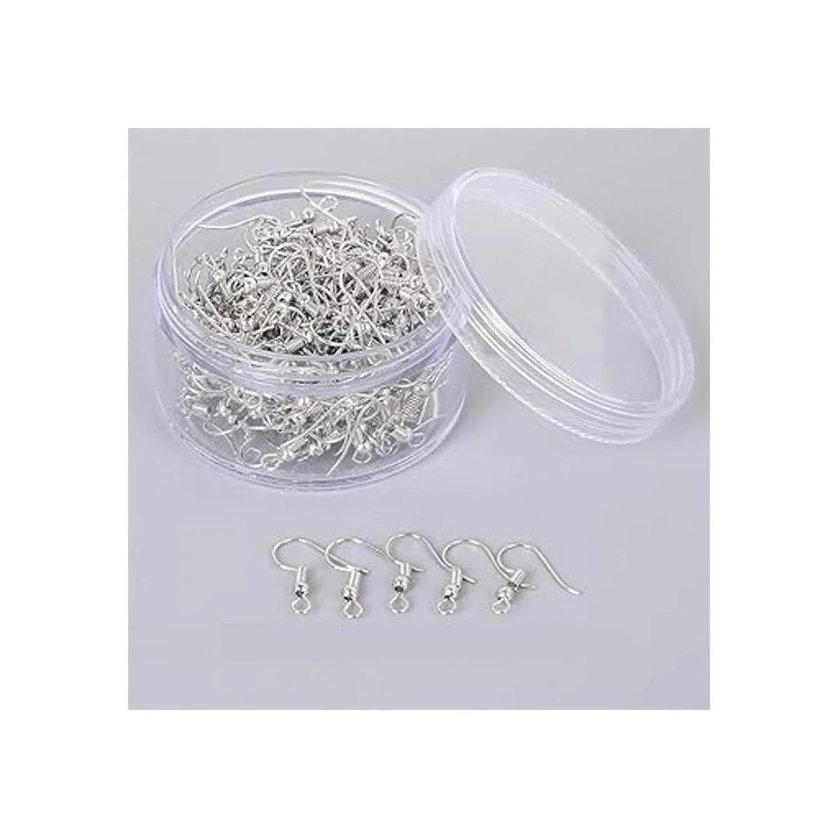 Juego de ganchos para pendientes con pendientes de acero