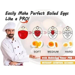 NobleEgg Egg Timer Pro Temporizador de huevo duro suave_2