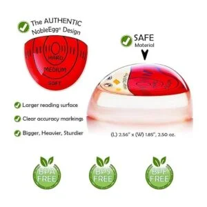 NobleEgg Egg Timer Pro Temporizador de huevo duro suave_3