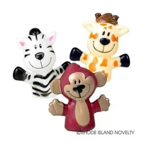 Títeres de dedo de animales del zoológico_2