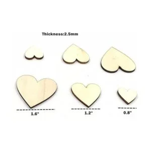 Kinteshun Cortadores de madera natural para patchwork