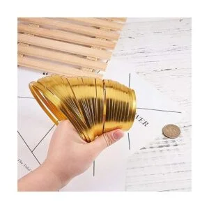 BENECREAT Alambre plano de 32 pies de ancho para joyería