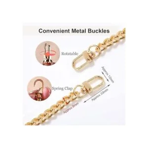 Correa de cadena de 47 pulgadas correa cruzada para el