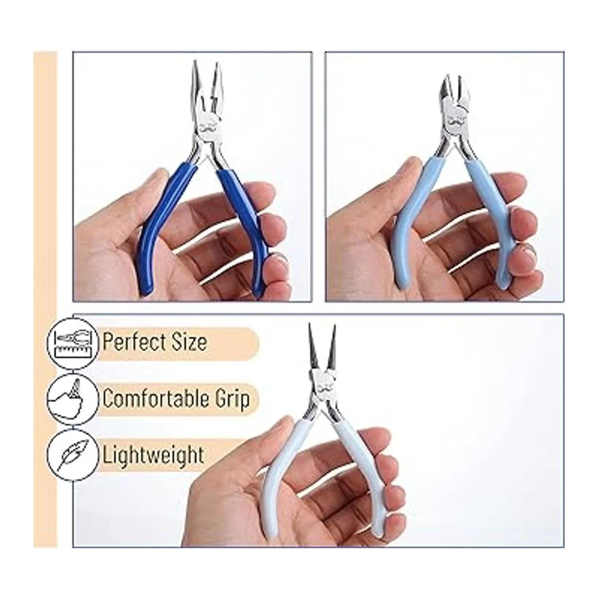 Mr. Pen Alicates de joyería paquete de 3 kit de_4