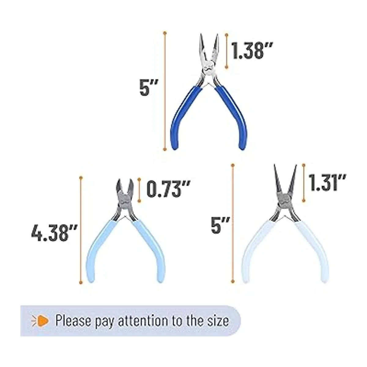 Mr. Pen Alicates de joyería paquete de 3 kit de_3
