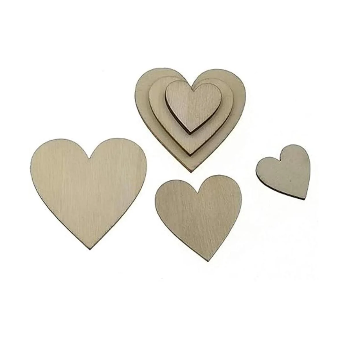 Kinteshun Cortadores de madera natural para patchwork