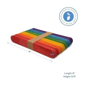 Woodpeckers Palitos de paletas de colores grandes para_2