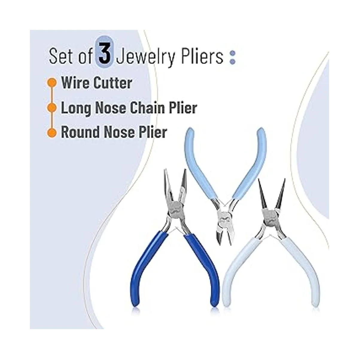 Mr. Pen Alicates de joyería paquete de 3 kit de_2