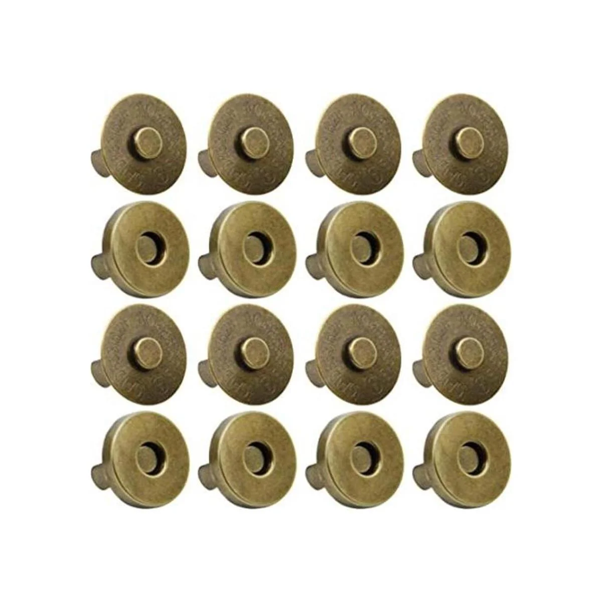 Onwon Juego de 20 broches magnéticos para monedero