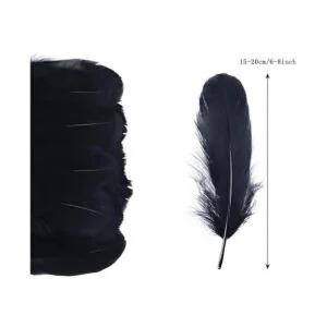 FEARAFTS 100 plumas de ganso natural para manualidades_4