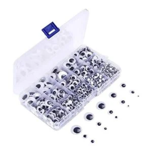 Kuuqa 1220 Piezas autoadhesivas de ojitos que se mueven_1