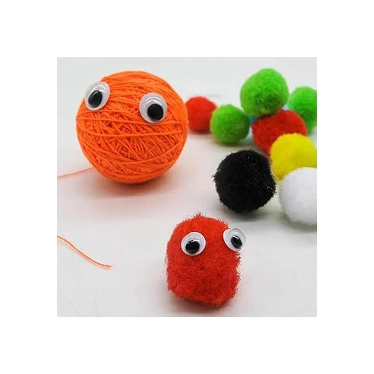 TOAOB 100 unidades de 1.181 in de color negro con