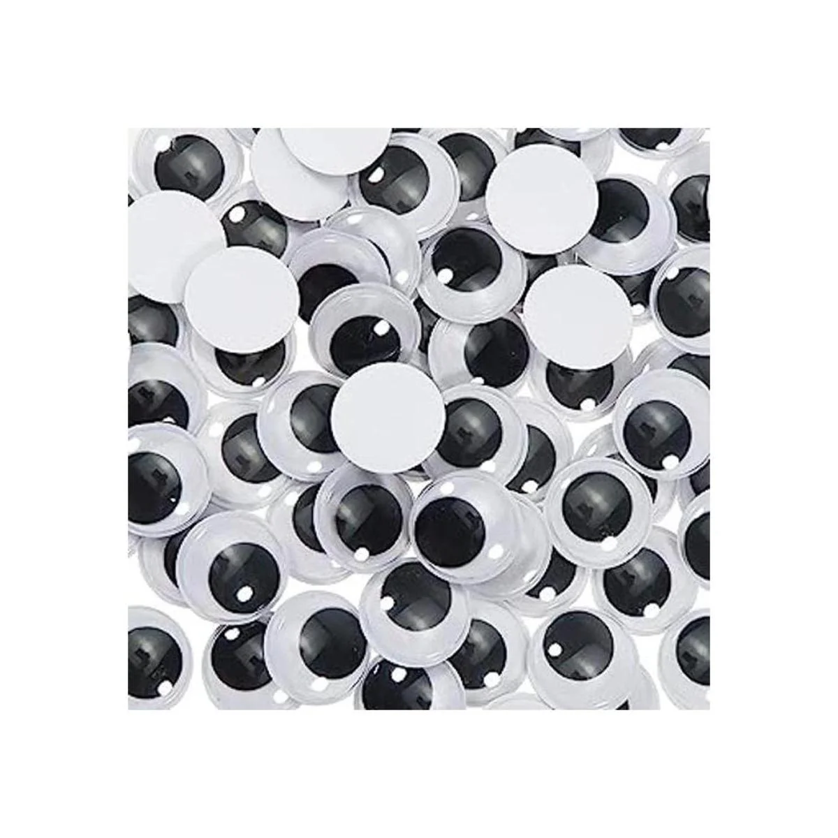 TOAOB 100 unidades de 1.181 in de color negro con