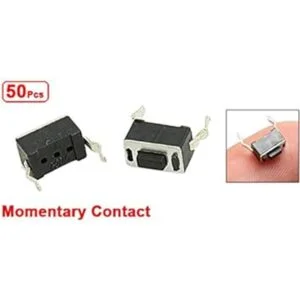 uxcell Momentary Tact Interruptor de botón táctil táctil_3