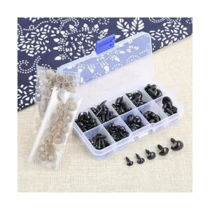 125 piezas de nariz de seguridad de plástico 5 tamaños