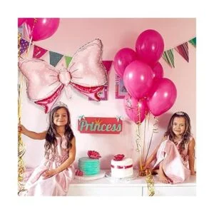 6 globos con lazo para decoración de fiesta de ratón_5