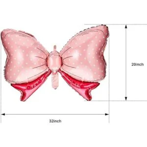 6 globos con lazo para decoración de fiesta de ratón_2