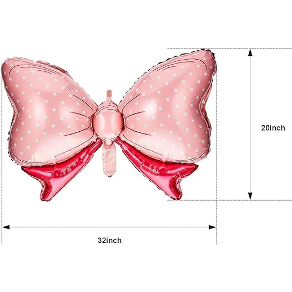 6 globos con lazo para decoración de fiesta de ratón_2