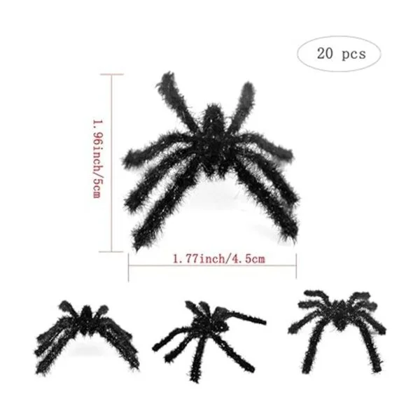 Baryuefull Juego de 20 bromas de plástico para decoración_2