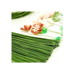 100 alambres florales de 18 GA alambre de tallo floral