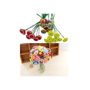 200 piezas de alambre de tallo floral de calibre 22