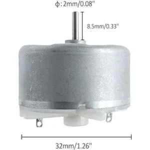 Hxchen DC312V 2700RPM DC Motor 1.260 in de diámetro para_3