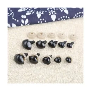 125 piezas de nariz de seguridad de plástico 5 tamaños