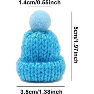 Honbay 10 sombreros de muñeca para hacer manualidades 10