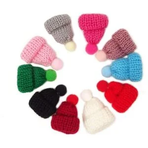 Honbay 10 sombreros de muñeca para hacer manualidades 10