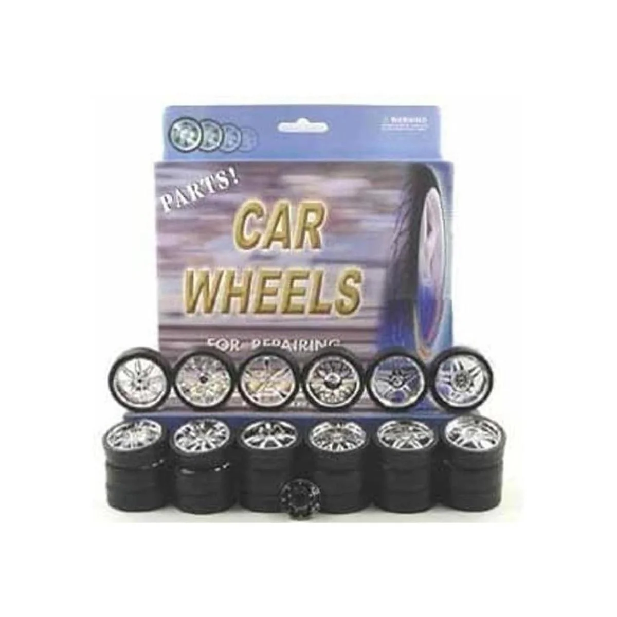 YMCtoys Llantas de repuesto para automóvil a escala_1