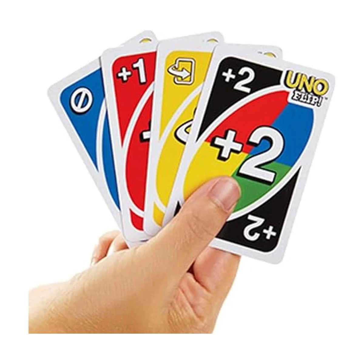 UNO FLIP Juego de cartas familiar con 112 tarjetas en_4