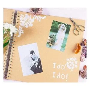 lbum de fotos de tapa dura Kraft 12 x 12 pulgadas 40
