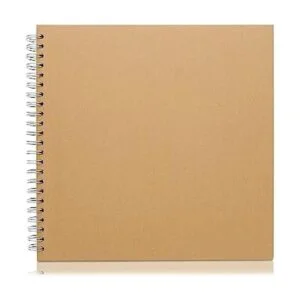 lbum de fotos de tapa dura Kraft 12 x 12 pulgadas 40