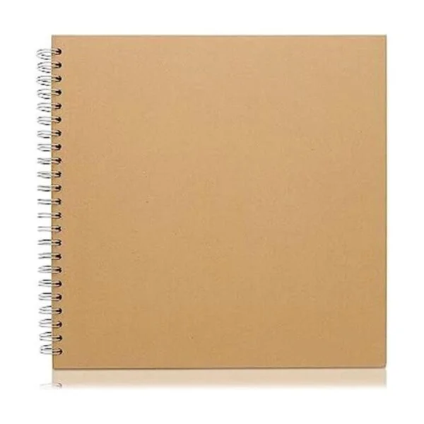 lbum de fotos de tapa dura Kraft 12 x 12 pulgadas 40