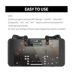 2 paresControlador de juegos móvil IFYOO Z108 compatible_3