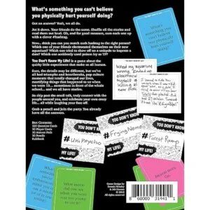 No sabes mi vida El juego de fiesta TMI sin respuestas_3