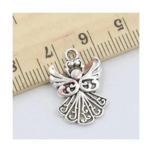 ngel colgante de plata ngel Plata Tibetana Plata_4