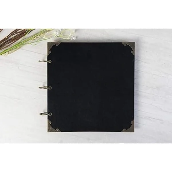 lbum de fotos de cuero de tapa dura de 10 x 10 pulgadas