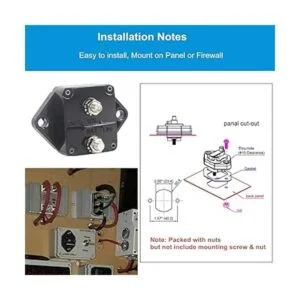 wohhom Disyuntor de alto amperio de 20 amperios 12 V32 V_6