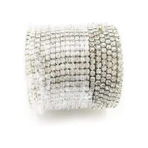 yueton cadena de estrás 11 yardas para joyeríaartesanía